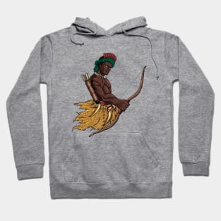 God of the Yoruba religion - Oshosi Hoodie